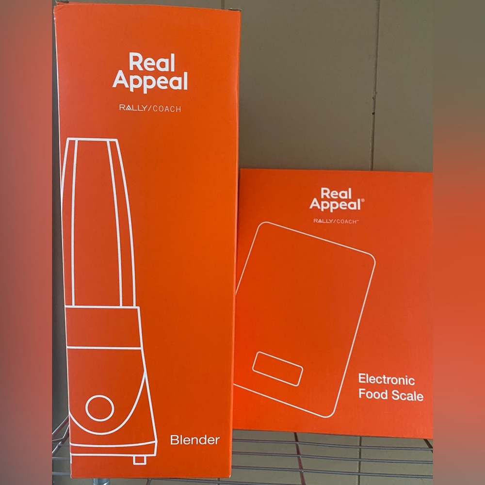 Real Appeal Blender and Electronic Food Scale